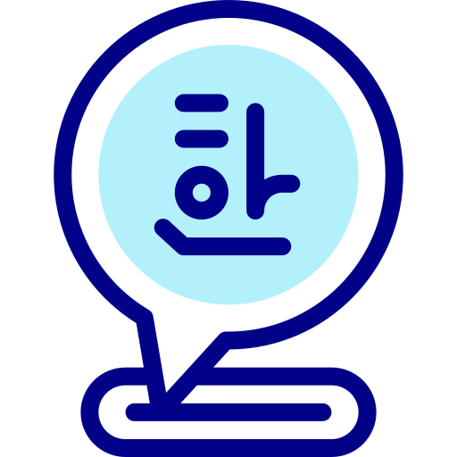 koreański Detailed Mixed Lineal color ikona
