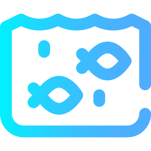 Fish Super Basic Omission Gradient icon