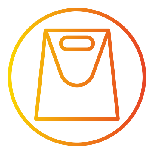 bolsa de compras grátis ícone