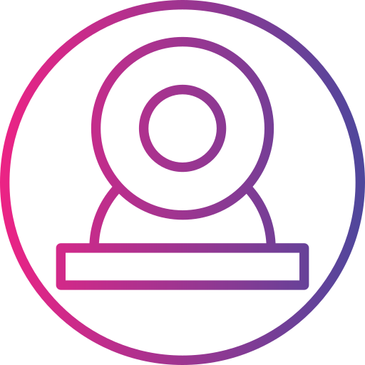 circuito cerrado de televisión icono gratis