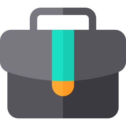 Suitcase Basic Rounded Flat icon