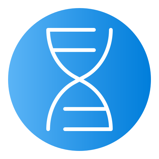 Dna Generic Flat Gradient Icon