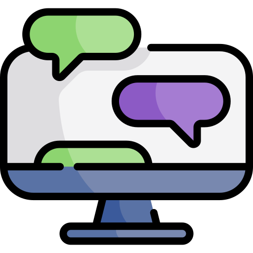 chat web icono gratis