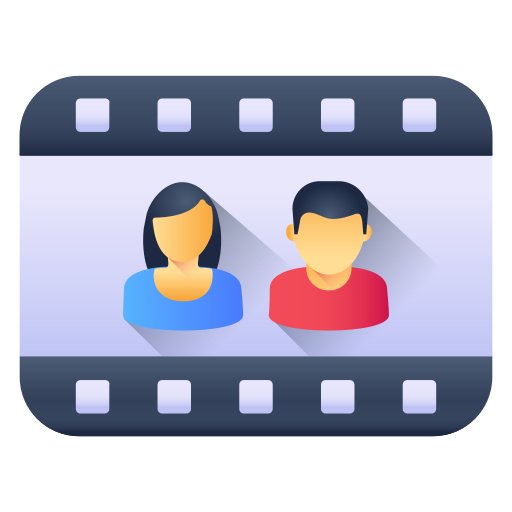 película icono gratis