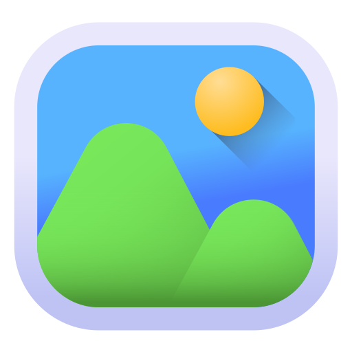 Image Generic Flat Gradient icon