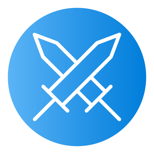 Sword Generic Flat Gradient icon