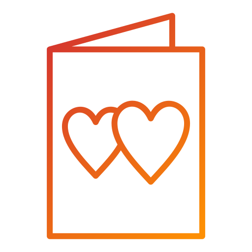faire-part de mariage Icône gratuit