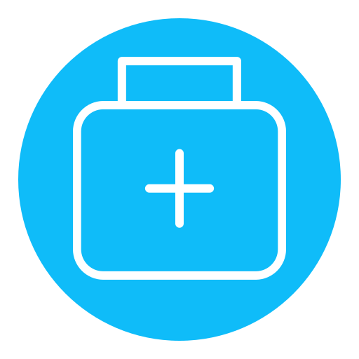 kit de primeros auxilios icono gratis