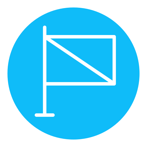 Flag free icon