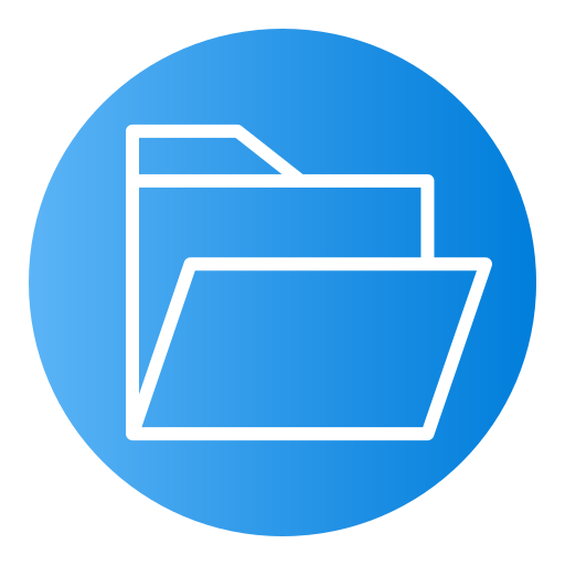 Folder Generic Flat Gradient icon