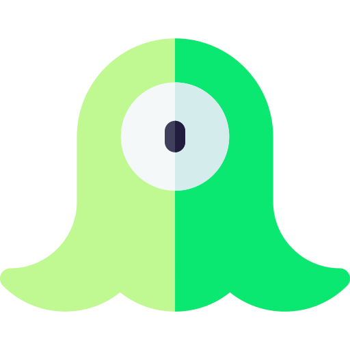 Alien Basic Rounded Flat icon