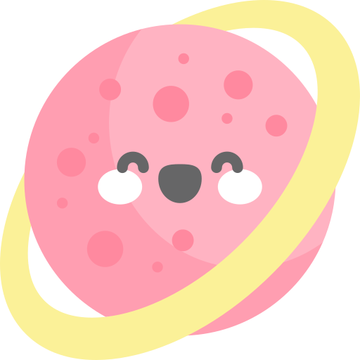 Planet Kawaii Flat icon