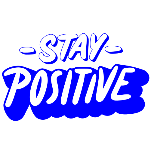 mantente positivo gratis sticker