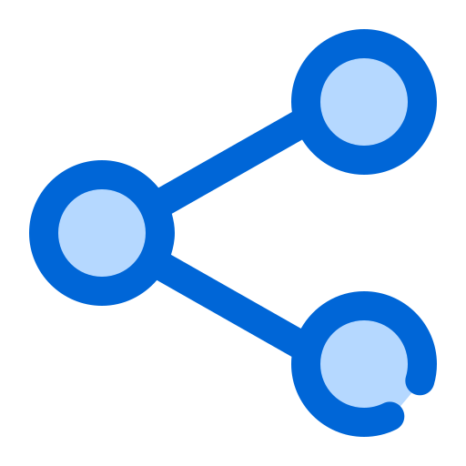 Share Generic Blue icon