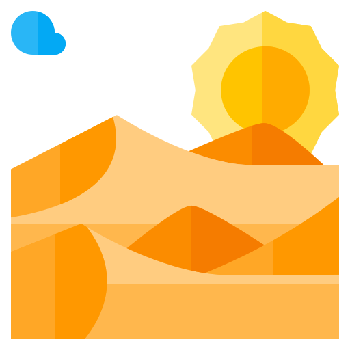 Desert free icon