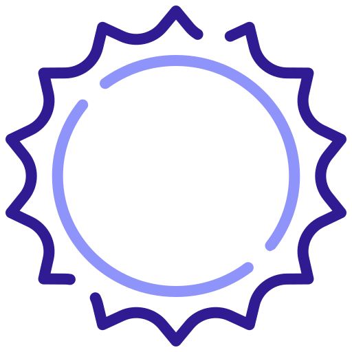 Sun free icon