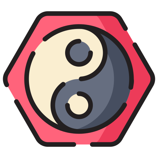 yin yang icono gratis