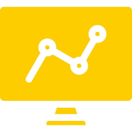 analítica de datos icono gratis
