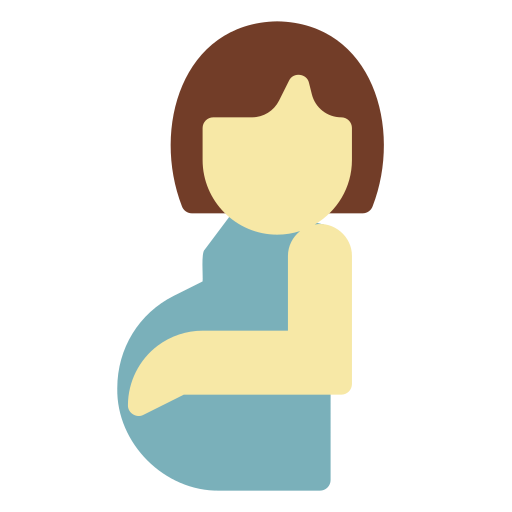 Pregnant Generic Flat icon