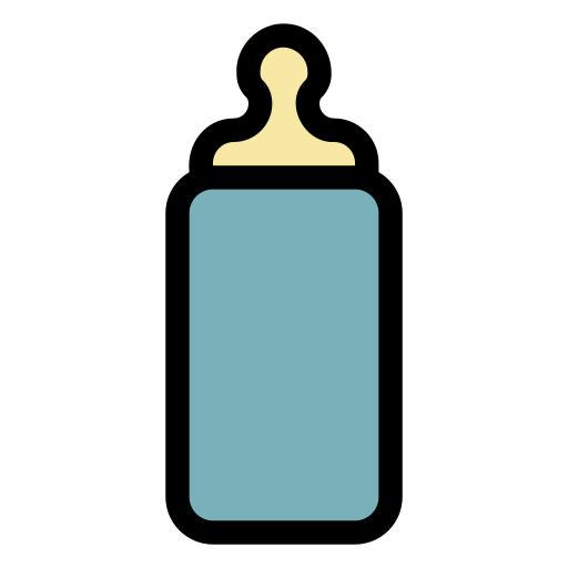 comedero para bebe icono gratis