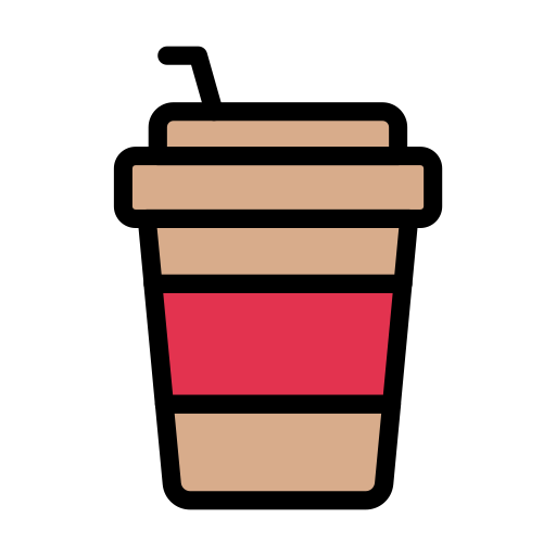 vaso de papel icono gratis