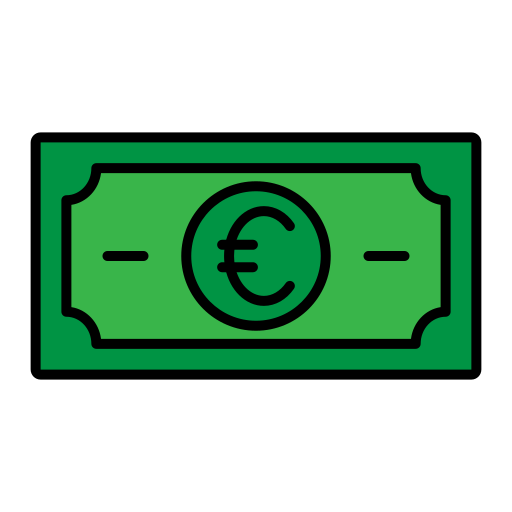 euro icono gratis
