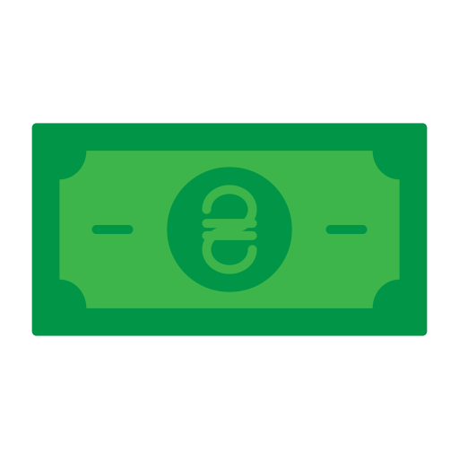 hryvnia icono gratis