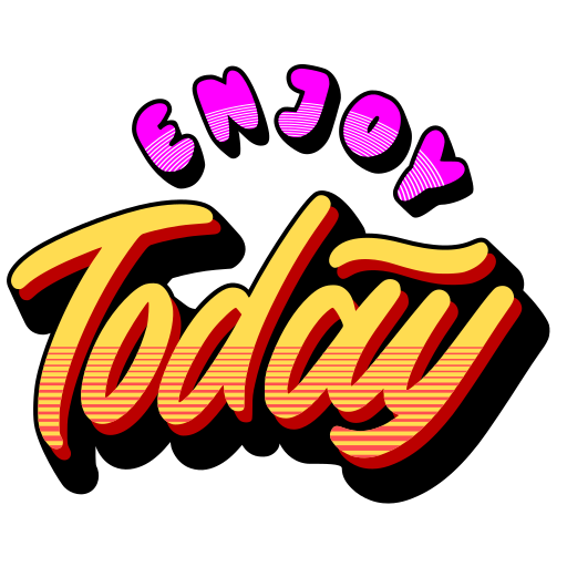 Enjoy free sticker Enjoy free sticker