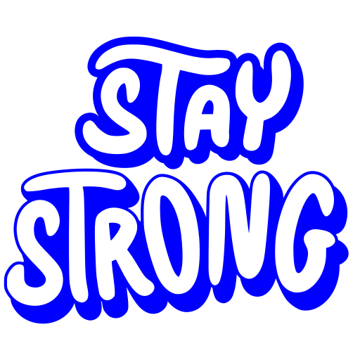 reste fort gratuit sticker
