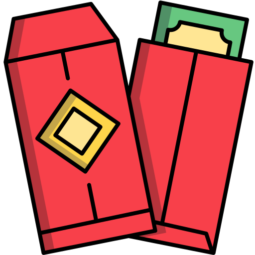 Red envelope - Free cultures icons