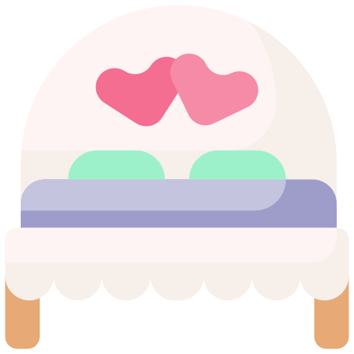 Bed free icon