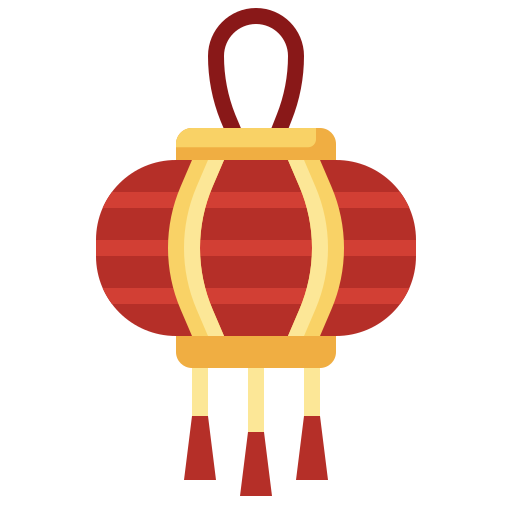 Chinese lantern free icon Chinese lantern free icon