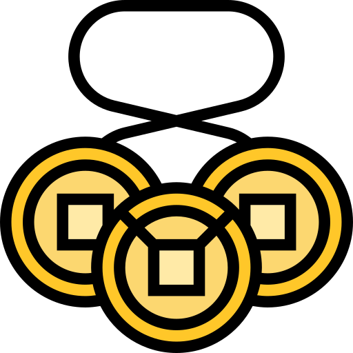 monedas icono gratis