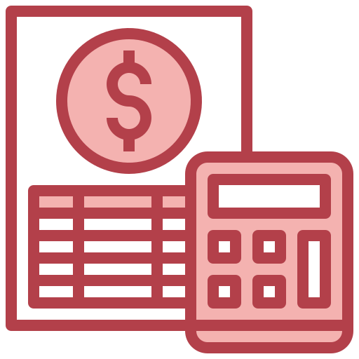 presupuesto icono gratis