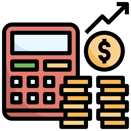 Financial Surang Lineal Color icon