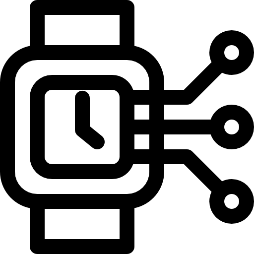 reloj inteligente icono gratis