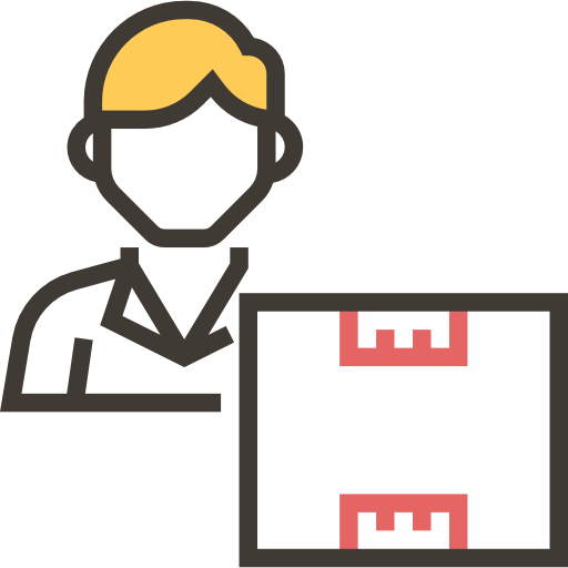 repartidor icono gratis