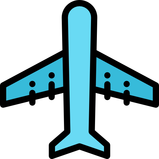 avión icono gratis