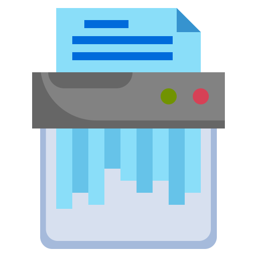 schredder kostenlos Icon schredder kostenlos Icon