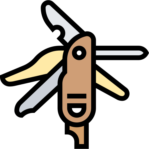 cuchillo suizo icono gratis