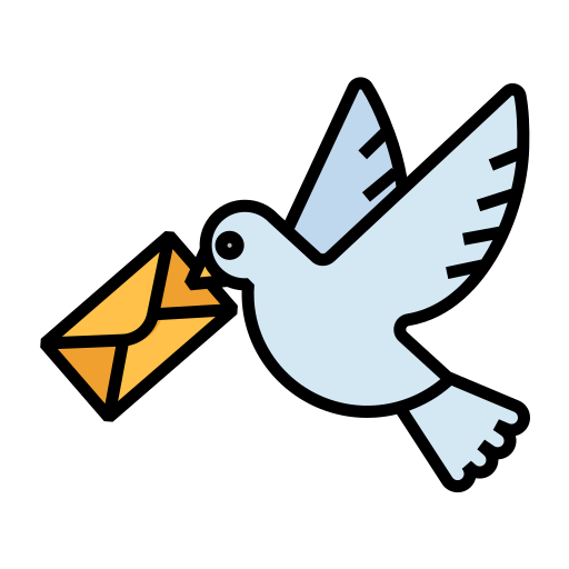 Carrier pigeon Generic Outline Color icon