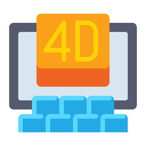 cine 4d icono gratis
