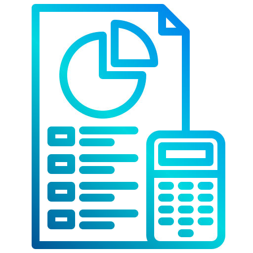 presupuesto icono gratis