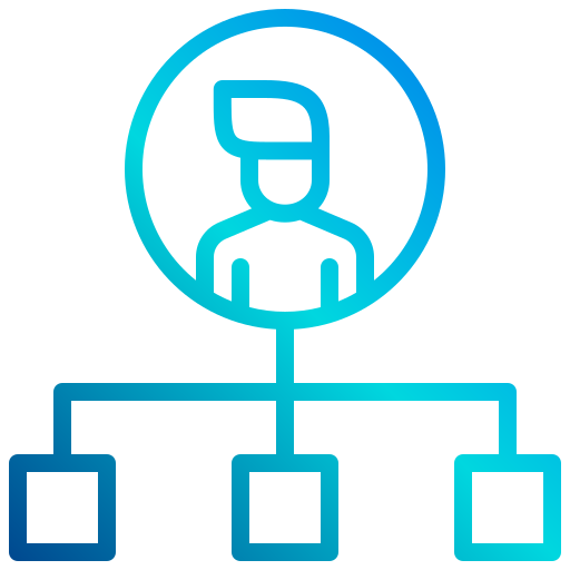 diagrama de flujo icono gratis