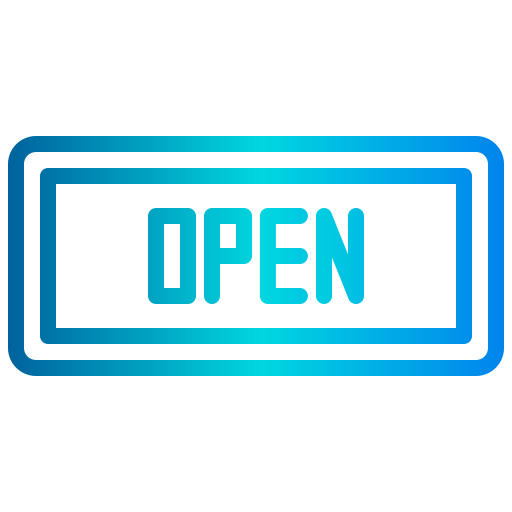 Open free icon Open free icon