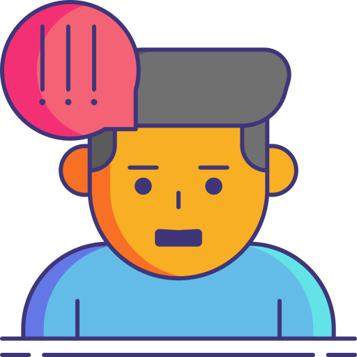 Complain Flaticons Lineal Color icon