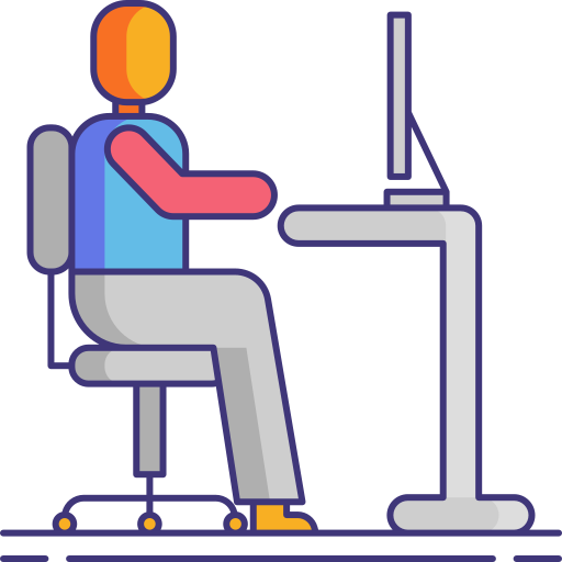 ergonómico icono gratis