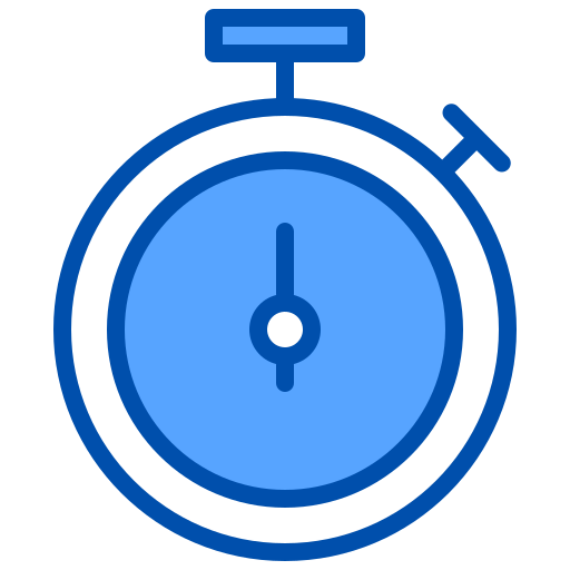 Stopwatch xnimrodx Blue icon