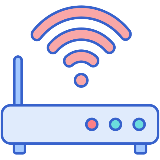 Wireless Flaticons Lineal Color icon