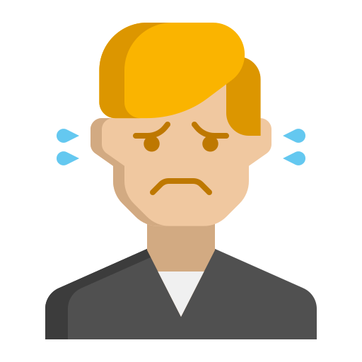 Worried Flaticons Flat icon